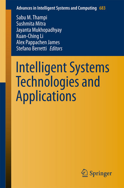 Intelligent Systems Technologies and Applications main product photo