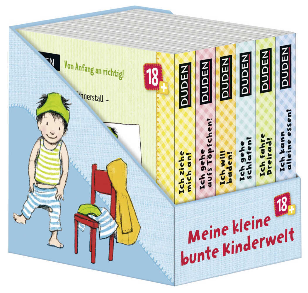 Duden 18+: Meine kleine bunte Kinderwelt (Würfel) main product photo