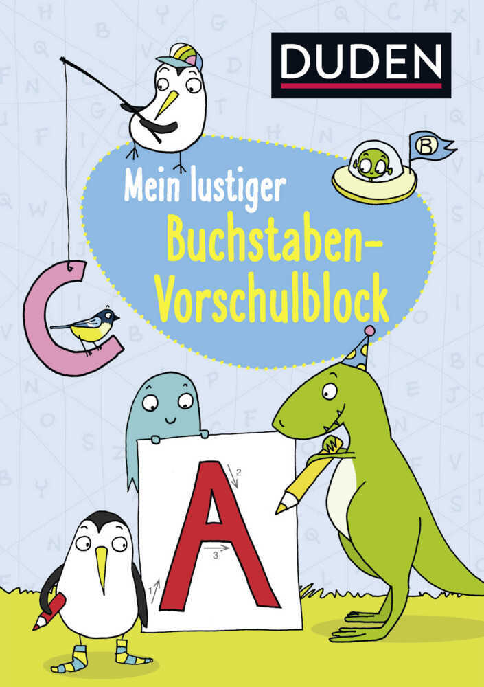 Duden: Mein lustiger Buchstaben-Vorschulblock main product photo