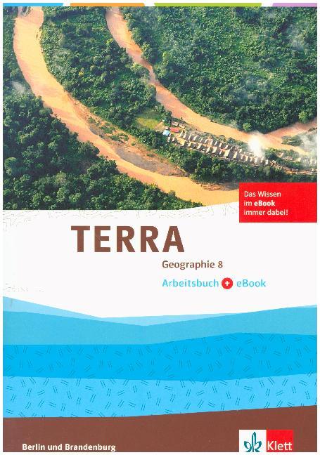 TERRA Geographie 8. Ausgabe Berlin, Brandenburg, m. 1 Beilage main product photo
