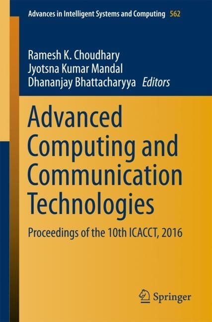 Advanced Computing and Communication Technologies main product photo