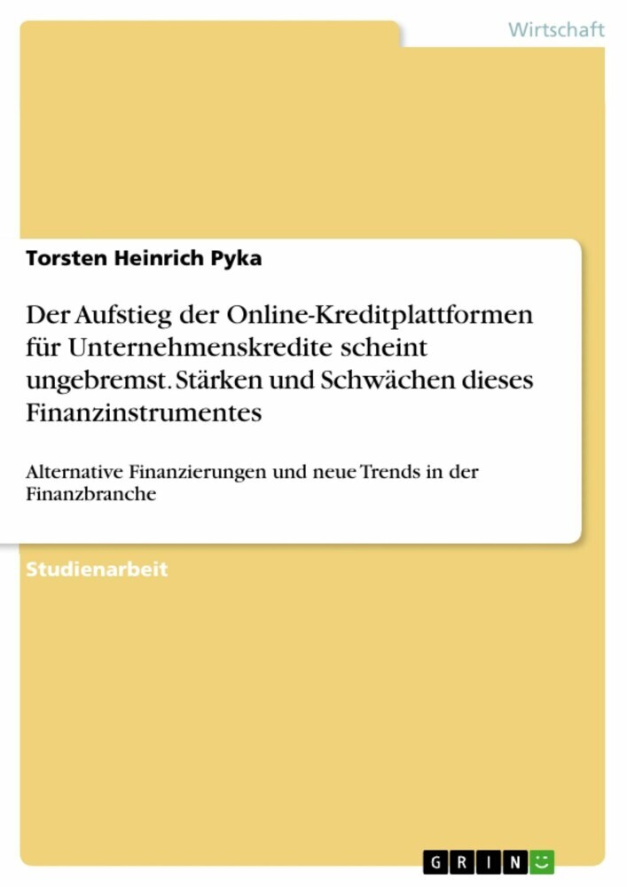 Der Aufstieg der Online-Kreditplattformen für Unternehmenskredite scheint ungebremst. Stärken und Schwächen dieses Finanzinstrumentes main product photo