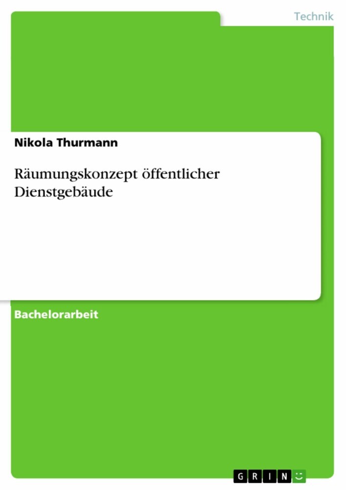 Räumungskonzept öffentlicher Dienstgebäude main product photo