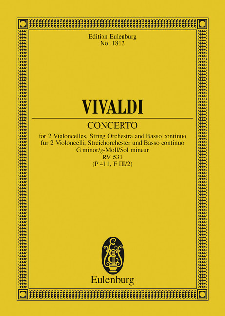 Concerto G minor main product photo
