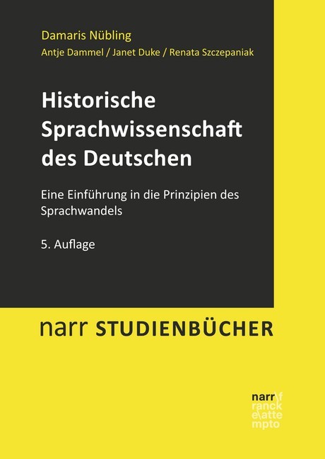 Historische Sprachwissenschaft des Deutschen main product photo