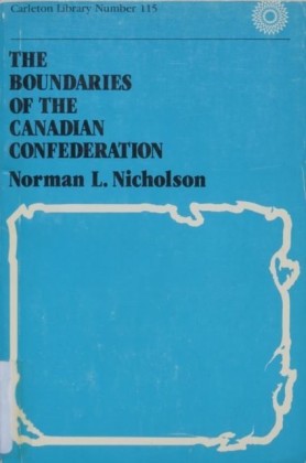 Boundaries of the Canadian Confederation