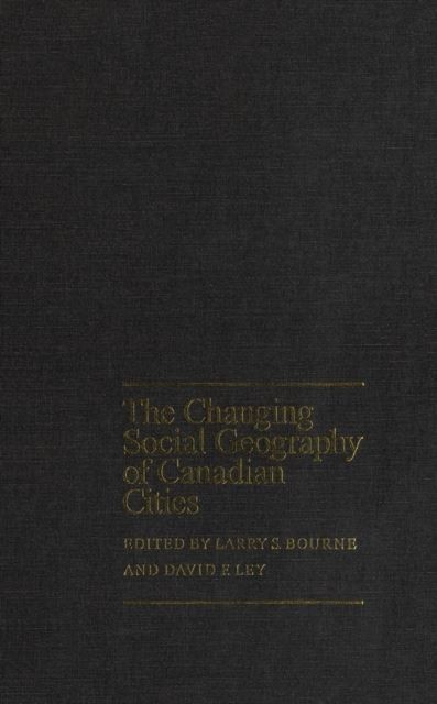Changing Social Geography of Canadian Cities main product photo