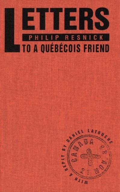 Letters to a Quebecois Friend main product photo