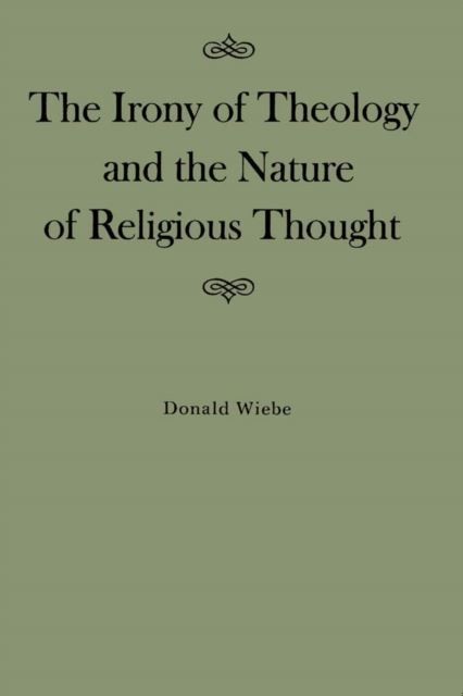 Irony of Theology and the Nature of Religious Thought main product photo