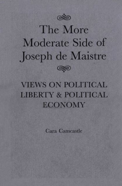 More Moderate Side of Joseph de Maistre main product photo
