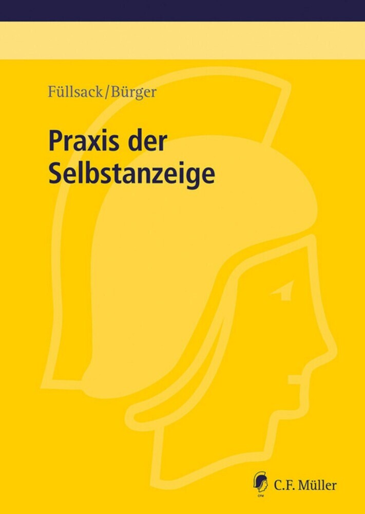 Praxis der Selbstanzeige main product photo