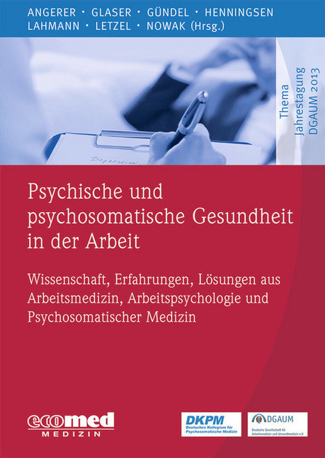 Psychische und psychosomatische Gesundheit in der Arbeit main product photo