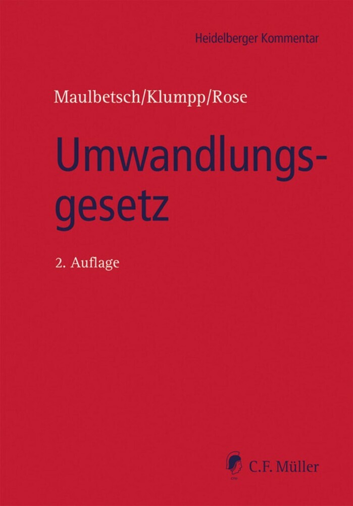 Umwandlungsgesetz main product photo