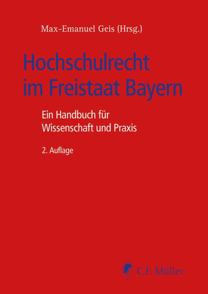 Hochschulrecht im Freistaat Bayern main product photo