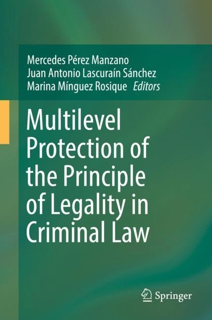 Multilevel Protection of the Principle of Legality in Criminal Law main product photo