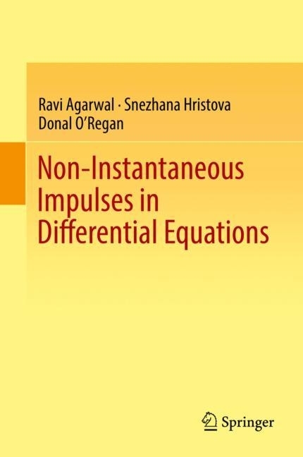Non-Instantaneous Impulses in Differential Equations main product photo