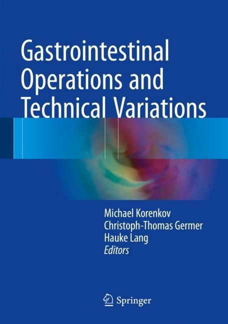 Gastrointestinal Operations and Technical Variations main product photo