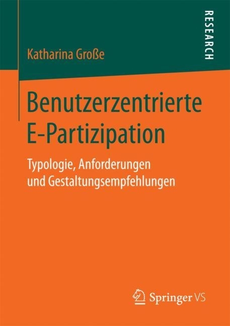 Benutzerzentrierte E-Partizipation main product photo