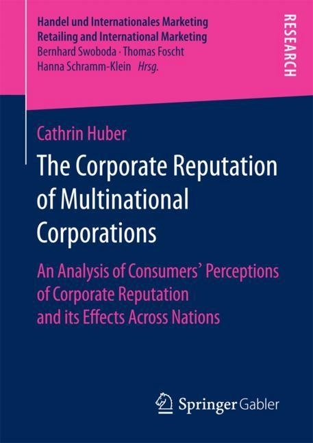 The Corporate Reputation of Multinational Corporations main product photo