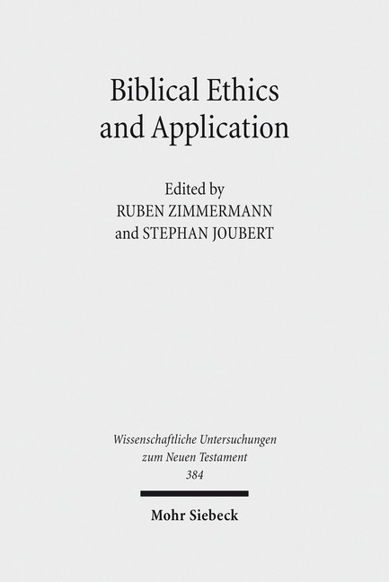 Biblical Ethics and Application main product photo