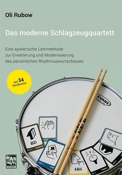 Das moderne Schlagzeugquartett, m. Lernspielkarten main product photo