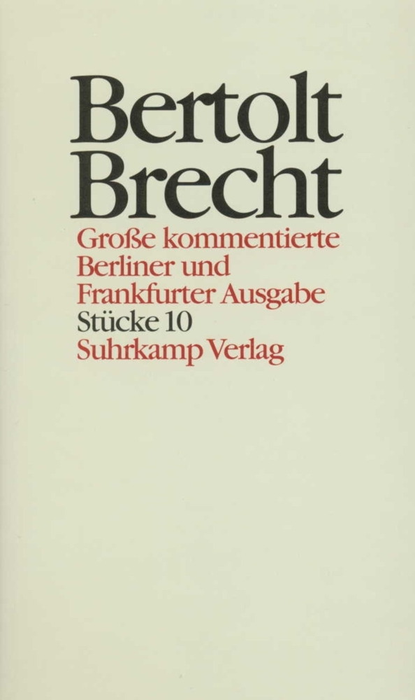 Werke. Große kommentierte Berliner und Frankfurter Ausgabe. 30 Bände (in 32 Teilbänden) und ein Registerband, 2 Teile. Tl.10 main product photo