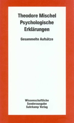 Psychologische Erklärungen, Wissenschaftliche Sonderausgabe