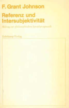 Referenz und Intersubjektivität