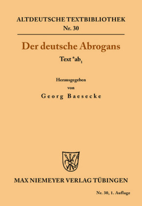 Der deutsche Abrogans