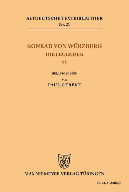 Die Legenden III. main product photo