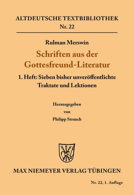 Schriften aus der Gottesfreund-Literatur main product photo