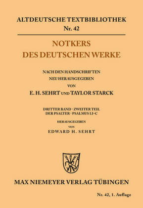 Notkers des Deutschen Werke