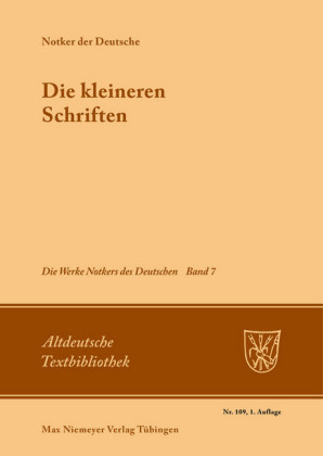 Die kleineren Schriften