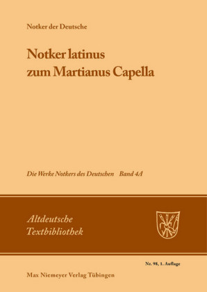 "Notker latinus" zum Martianus Capella