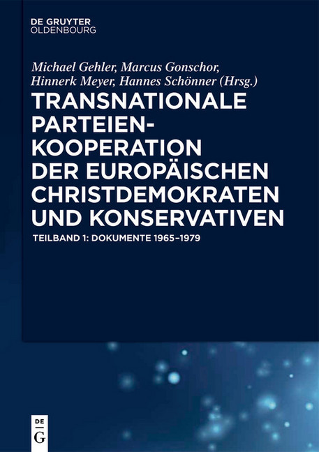 Transnationale Parteienkooperation der europäischen Christdemokraten und Konservativen main product photo