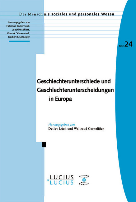 Geschlechterunterschiede und Geschlechterunterscheidungen in Europa main product photo