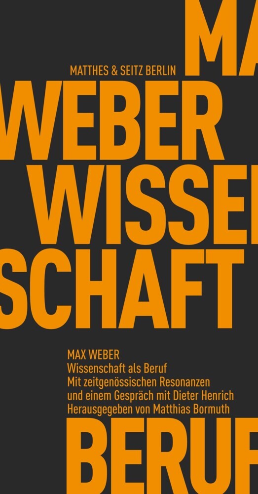 Wissenschaft als Beruf main product photo
