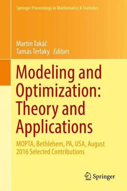 Modeling and Optimization: Theory and Applications main product photo