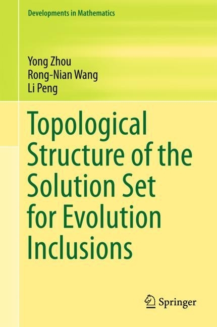 Topological Structure of the Solution Set for Evolution Inclusions main product photo