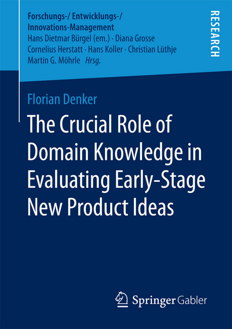 The Crucial Role of Domain Knowledge in Evaluating Early-Stage New Product Ideas main product photo