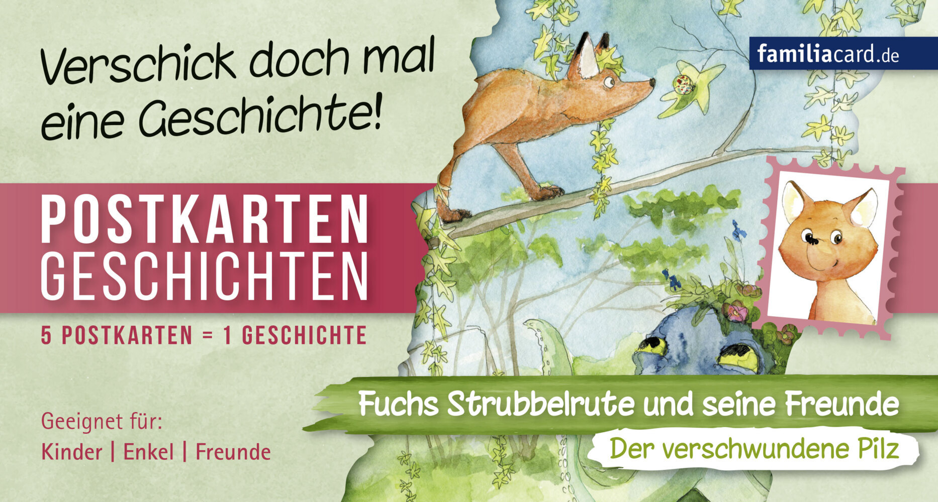 Fuchs Strubbelrute und seine Freunde - Der verschwundene Pilz main product photo
