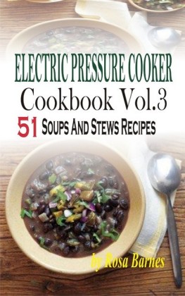Electric Pressure Cooker Cookbook