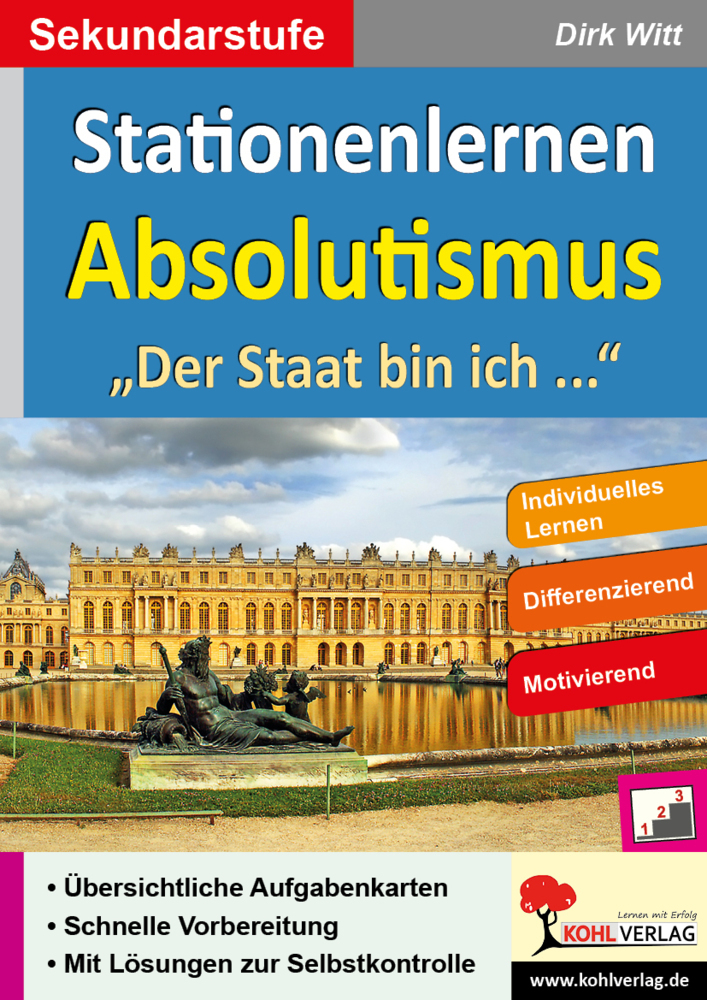 Stationenlernen Absolutismus main product photo
