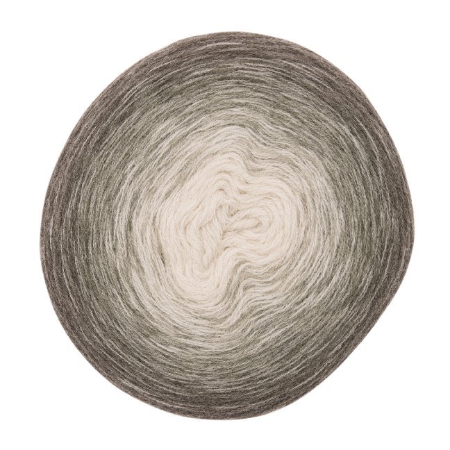 Wolle Dégradé Dreieckstuch, Natur main product photo
