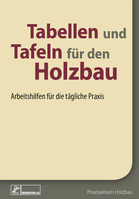 Tabellen und Tafeln für den Holzbau main product photo