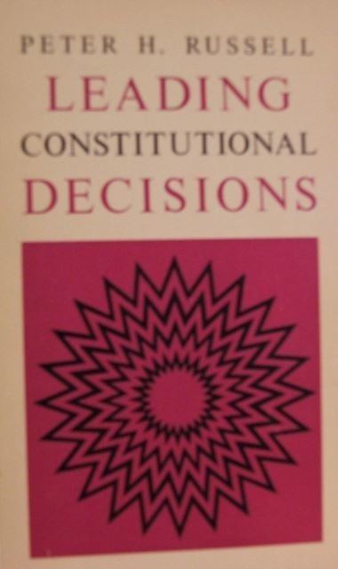 Leading Constitutional Decisions main product photo
