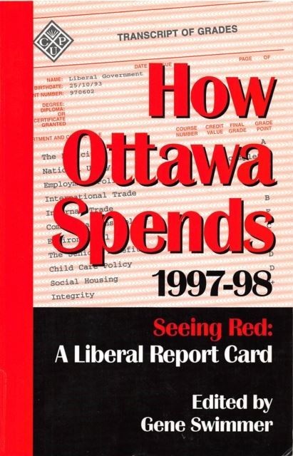 How Ottawa Spends, 1997-1998 main product photo