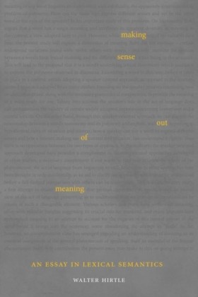 Making Sense out of Meaning