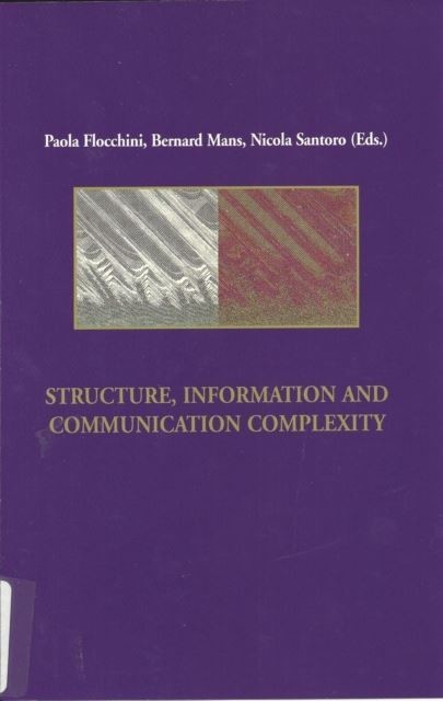 Structure, Information and Communication Complexity, IIS 1 main product photo