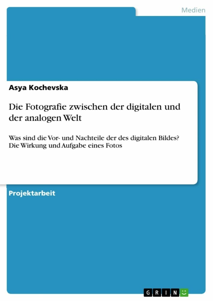 Die Fotografie zwischen der digitalen und der analogen Welt main product photo